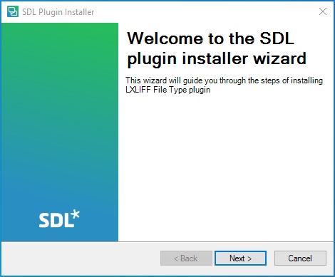 1. Plug-in-Installationsbildschirm