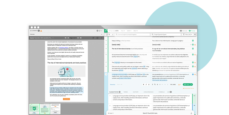 Preview of Smart Editor on a browser tab