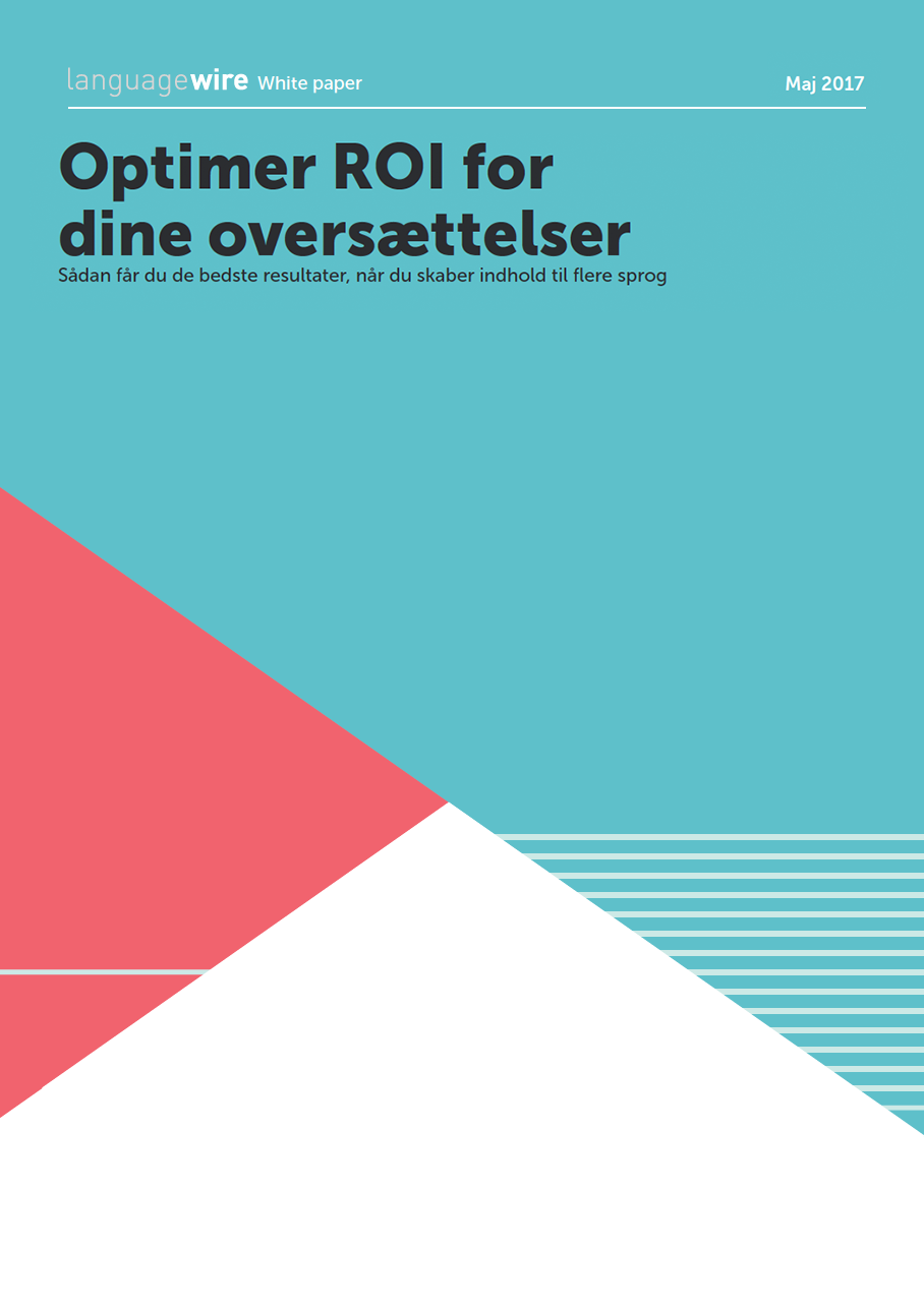 Optimer ROI for oversættelse