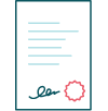 Icon of a legal document