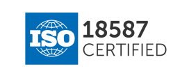 ISO 18587 certified