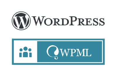 WordPress and WPML logo