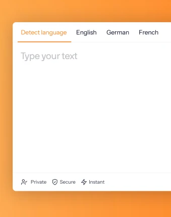LanguageWire Translate - Product category page