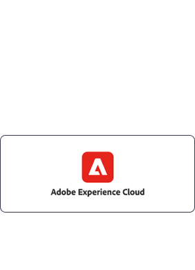 Image of the Adobe Experience Cloud logo to represent the integration