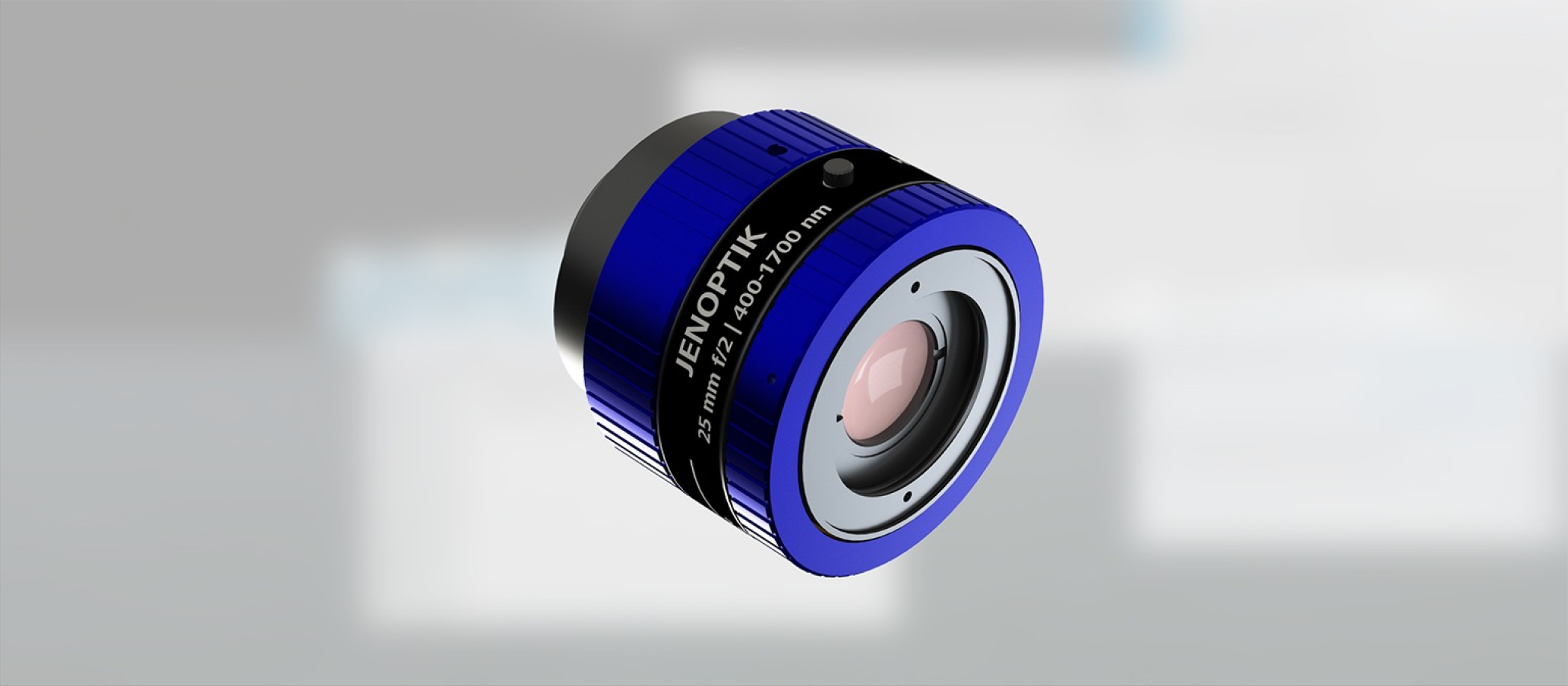 Jenoptik 25 mm f/2 infrared imaging lens (400–1700 nm)