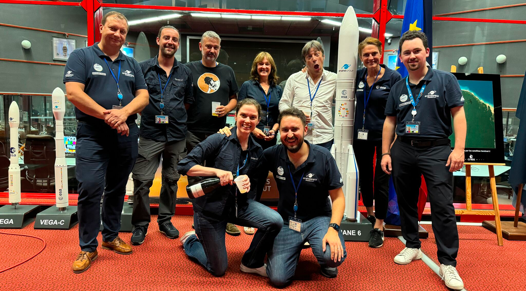 The Road to Space team