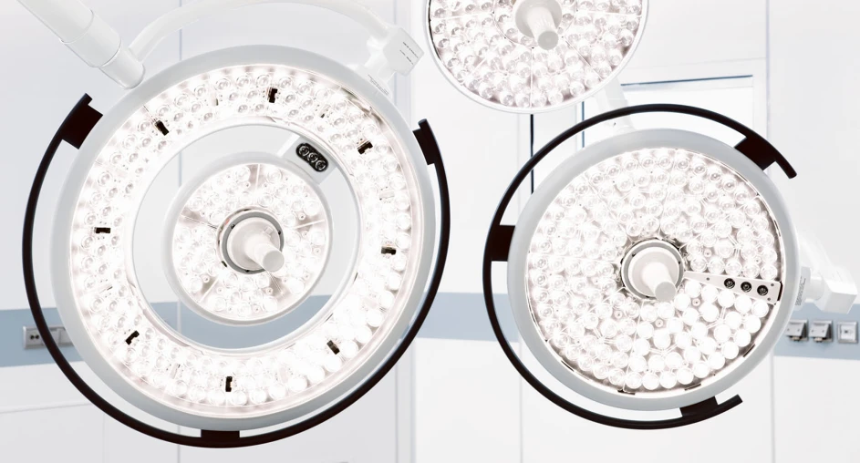LED surgical lights