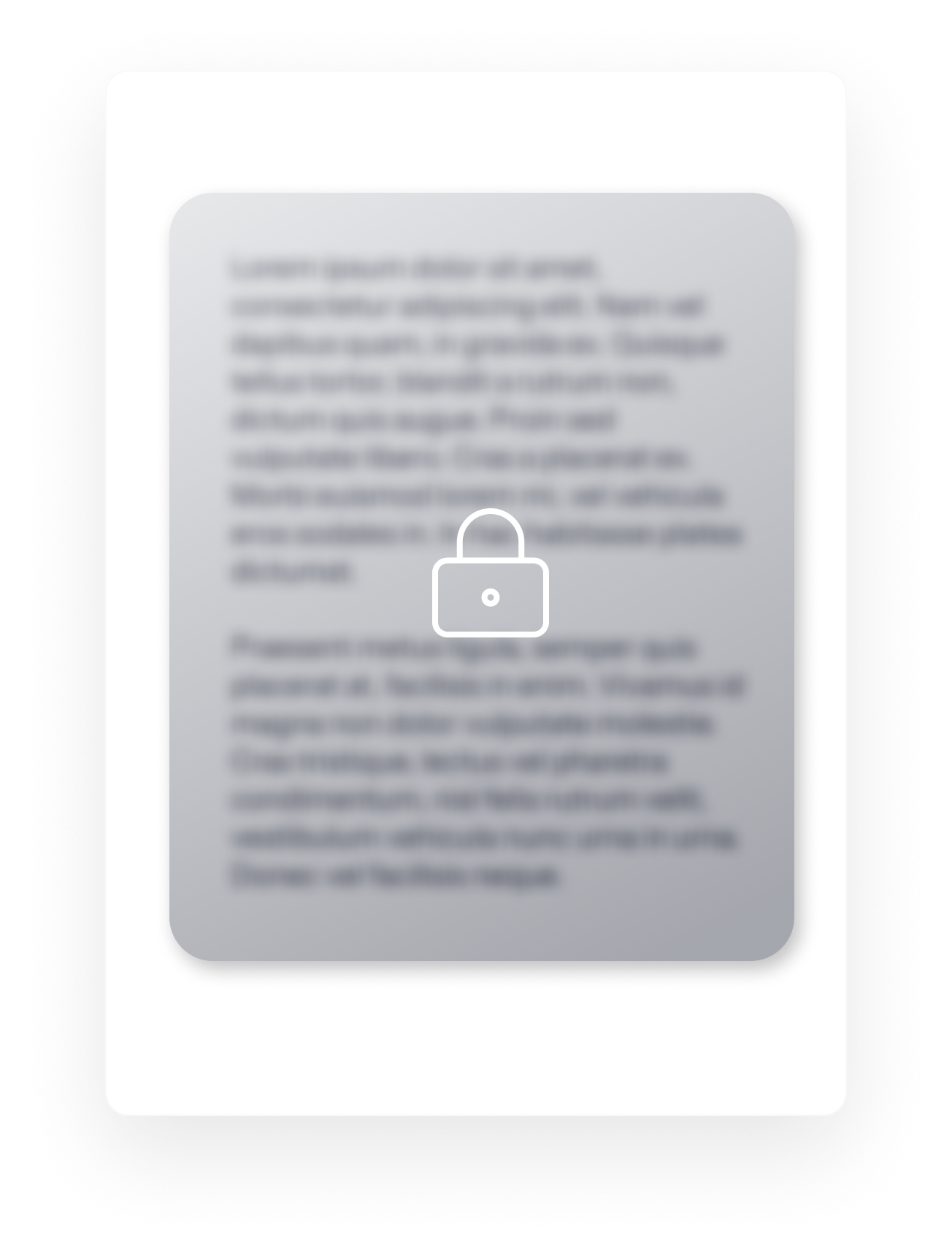 Hidden text representing content security 